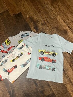 H&M Hot Wheels cotton t-shirts - set of 3